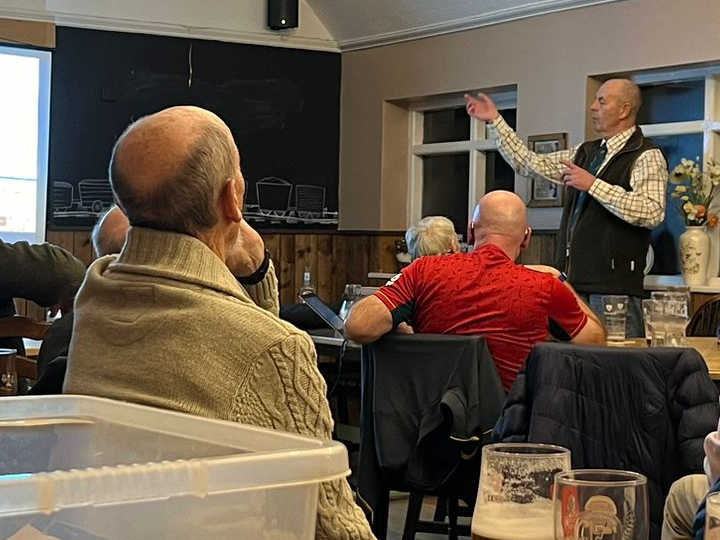 Club talk by Simon Tyers